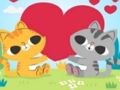 Jeu Puzzle d'amour des animaux  en ligne