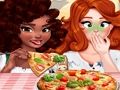 Jeu Défi pizza végétarienne  en ligne