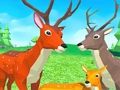 Jeu Deer Simulator: Famille d'animaux 3D  en ligne