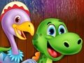 Jeu Livres de coloriage dinosaures  en ligne