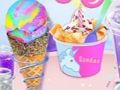 Jeu Crème glacée arc-en-ciel  en ligne
