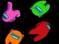 Jeu Puzzle spatial parmi eux  en ligne