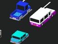 Jeu Autoroute Cubic Cars  en ligne