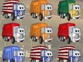 Jeu Assortiment de camions à ordures  en ligne