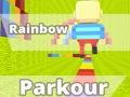 Jeu Parkour arc-en-ciel KOGAMA  en ligne