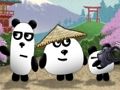 Jeu 3 pandas au Japon HTML5  en ligne