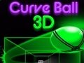 Jeu Boule courbe 3D  en ligne