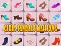 Jeu Filles Sandales Mahjong  en ligne