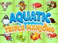 Jeu Triple mahjong aquatique  en ligne