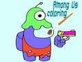 Jeu Coloriage parmi nous  en ligne