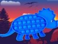Jeu Puzzle Pop It Dinosaure  en ligne