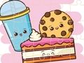 Jeu Puzzle Nourriture Kawaii  en ligne