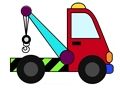 Jeu Livre de coloriage : Camions pelles  en ligne