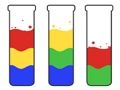 Jeu Tri de l'eau Puzzle Tri des couleurs  en ligne