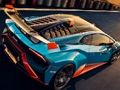 Jeu Glissière Lamborghini Huracan STO  en ligne