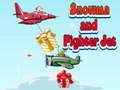 Jeu Bonhomme de neige et avion de chasse en ligne Jeu Bonhomme de neige et avion de chasse en ligne