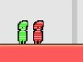 Jeu Arc-en-ciel rouge et vert  en ligne