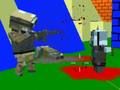 Jeu Tir Zombie Blocky Gun Warfare  en ligne