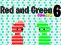 Jeu Pluie 6 Couleurs Rouge et Vert  en ligne