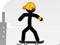 Jeu Stickman patineur  en ligne