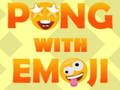 Jeu Pong avec Emoji  en ligne