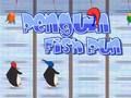 Jeu Course de poissons pingouins  en ligne
