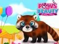 Jeu Pattes à l'anniversaire de la beauté  en ligne