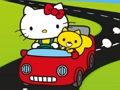 Jeu Puzzle de voiture Hello Kitty  en ligne