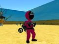 Jeu Jeu de calmar : survie au tir  en ligne
