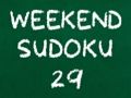 Jeu Sudoku du week-end 29  en ligne