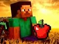 Jeu Jeu de tir aux pommes Mineblox  en ligne
