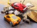 Jeu Méga rampe de course de cascades de voitures enchaînées  en ligne