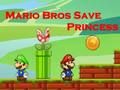 Jeu Mario Bros sauve la princesse  en ligne