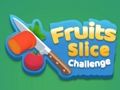 Jeu Défi de tranches de fruits  en ligne