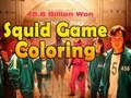 Jeu Jeu de calmar à colorier  en ligne