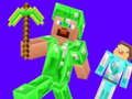 Jeu Minecraft : Creeper contre Enderman  en ligne