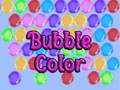 Jeu Couleur de la bulle  en ligne