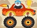 Jeu Différence des camions monstres animaux  en ligne