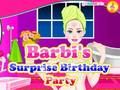 Jeu La fête d'anniversaire surprise de Barbie  en ligne