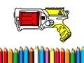 Jeu Retour à l'école : livre de coloriage Nerf  en ligne