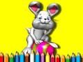 Jeu Retour à l'école : livre de coloriage de Pâques  en ligne