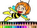 Jeu Livre de coloriage Maja l'abeille pour la rentrée en ligne Jeu Livre de coloriage Maja l'abeille pour la rentrée en ligne