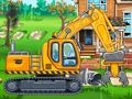 Jeu Usine d'excavatrice pour les enfants  en ligne
