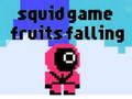 Jeu Jeu de calmars tombant des fruits  en ligne