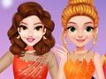 Jeu Habillage des princesses en patinage sur glace  en ligne