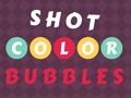 Jeu Bulles de couleur de tir  en ligne