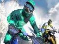 Jeu Course de motos sur neige  en ligne