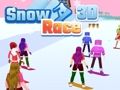 Jeu Course de neige 3D  en ligne