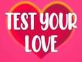 Jeu Testez votre amour  en ligne