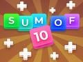 Jeu Somme de 10 : fusionner les tuiles numériques  en ligne